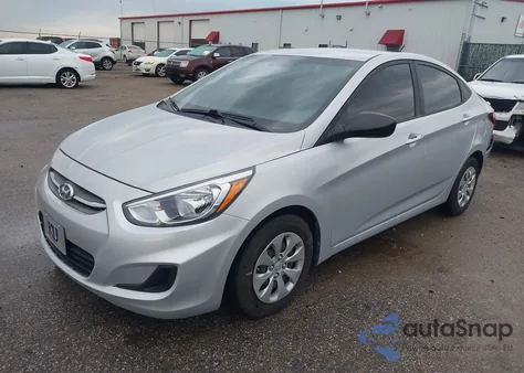 2017 Hyundai Accent Se z USA, uszkodzony, nr VIN KMHCT4AE8HU222503